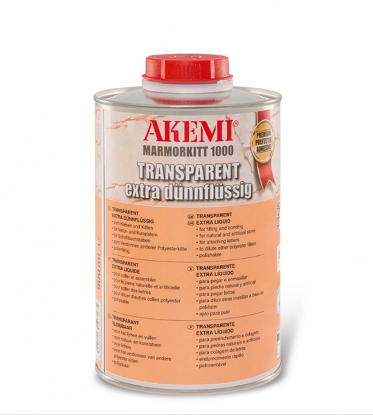 Akemi Marmorkitt 1000 Transparent extra dünnflüssig