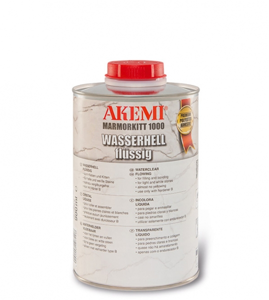 Akemi Marmorkitt 1000 Transparent L-Spezial wasserhell